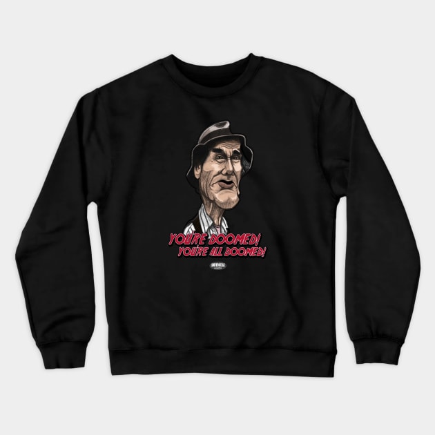 Crazy Ralph Crewneck Sweatshirt by AndysocialIndustries
